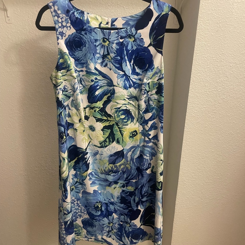 NorthStyle Blue Sheath Midi Dress for Resort or Wedding
